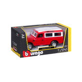 18-22063 Bburago - Land Rover Series II, rossa - Scala 1:24